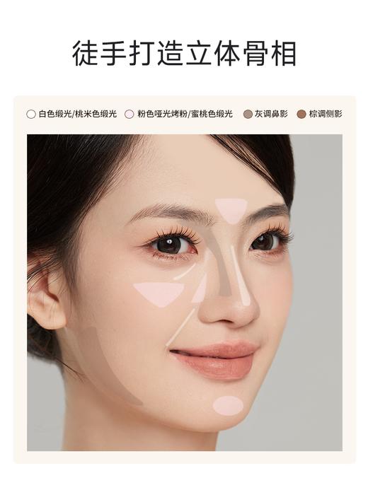 白日梦醒家 双色高光/修容盘 商品图3