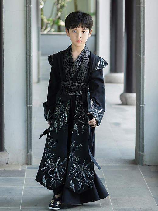 苏城纪童装汉服男童-五竹 商品图0