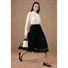 乔万尼新品纱裙刺绣蕾丝优雅半身裙EM3D428 商品缩略图1