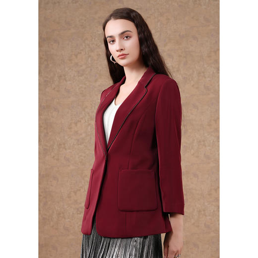 乔万尼西装短外套新品职场戗驳领设计EM1B107 商品图3