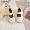 【软底公主鞋，柔软皮质】小清新女童小皮鞋 2025春季新款 小女孩鞋子 软皮单鞋公主鞋 软底中小童皮鞋-QQ 商品缩略图2