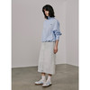 UMILAB【垦丁】高含棉量高弹VTG复古水洗开衩直筒牛仔半裙BD781M 商品缩略图4