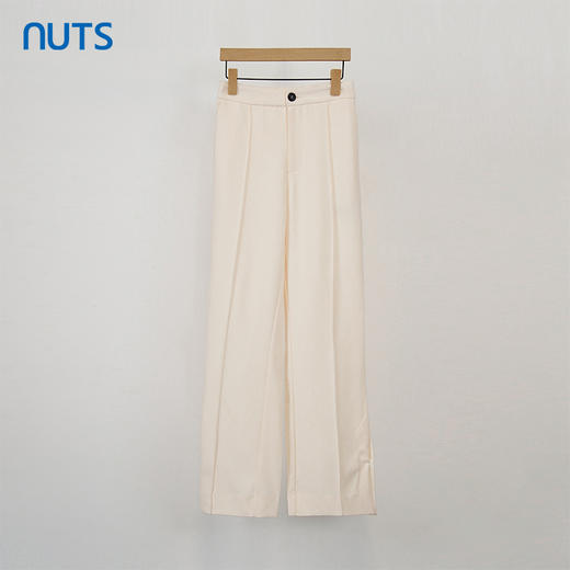 NUTS春秋新品纯色时尚优雅宽松百搭长裤415073421 商品图0