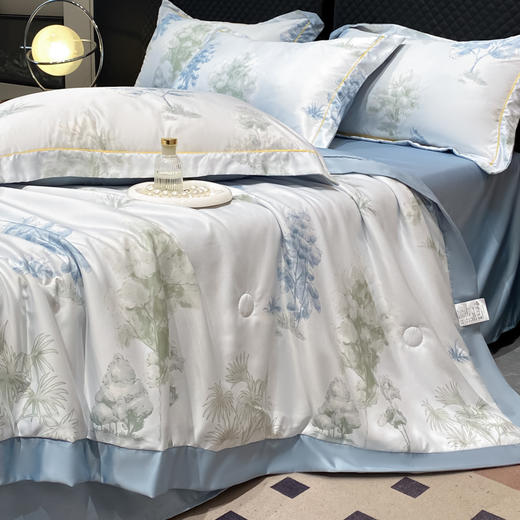 【闭眼入99元/套】水洗天丝夏被四件套、单夏被 适用1.5/1.8m床 商品图6