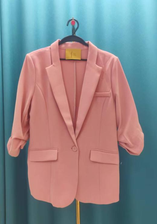 QG10797#一粒扣中袖西装 商品图1