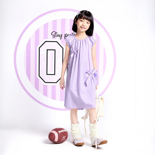 【实体店同款】女童连衣裙夏季新款安奈儿童装AG523603 商品图3