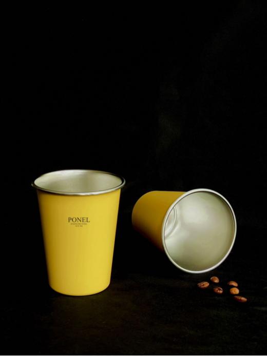 「品牌直发」💰29.9抢🔺【PONEL闪电黄304不锈钢直饮杯】 😍品质值得信赖！便携易带，平滑杯口不伤嘴，用一辈子都不换！ 商品图1