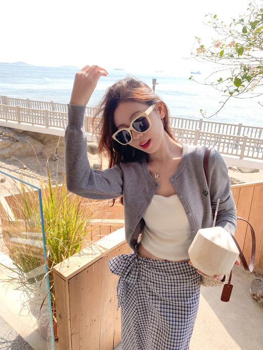 <曾小咸推荐>绑带格子半身裙 日常159.99/件 立减70 秒杀89.99/件！！ 商品图11