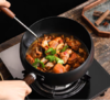 中国非遗传承百年【传统锻造-正宗章丘手工大肚锅SS209】一口锅 凭什么让《舌尖》导演疯狂打call✅24cm黄金尺寸，加深大肚，煎炒炖煮一锅搞定，中餐“锅气”的密码❗ 商品缩略图4