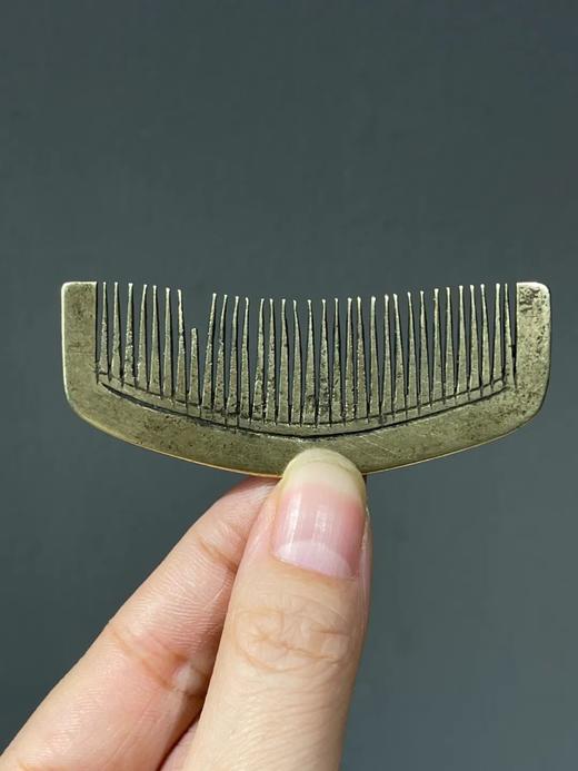 青铜拱桥梳子形发簪，顺丰包邮 商品图3