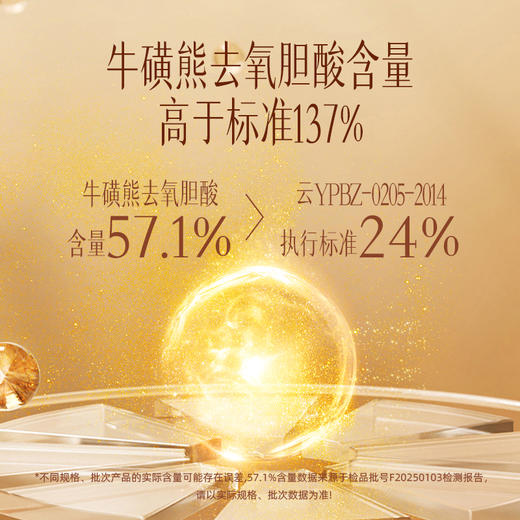 【官方正品】云南白药有这一方冻干熊胆粉0.3g*3瓶/盒精制清热解毒平肝利胆明目解酒 商品图3