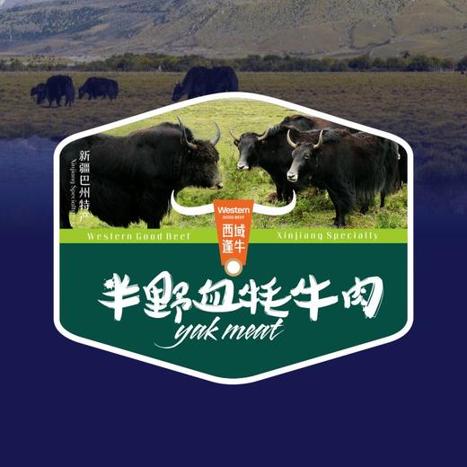 【顺丰快递】西域逢羊半野血牦牛肉 新疆特产 巴音布鲁克草原牦牛肉AWJM 商品图0