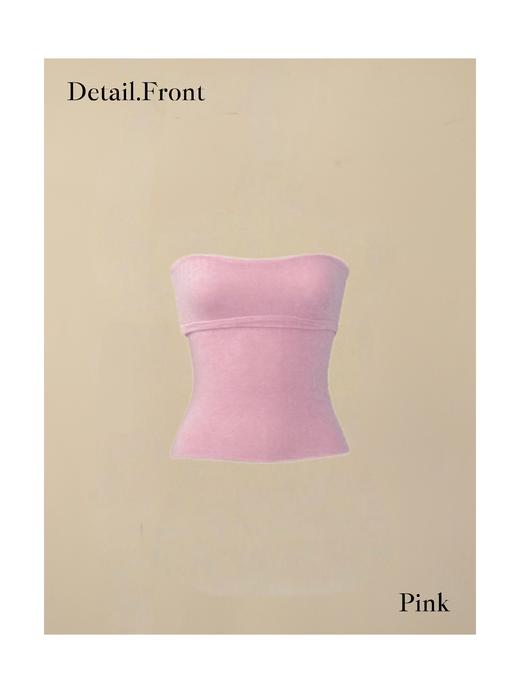 叠层抹胸 灰/黑/粉 商品图4