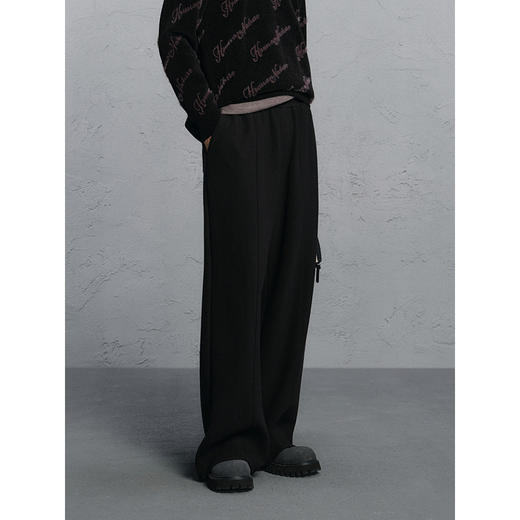 GXG男装 肌理休闲裤运动卫裤男士通勤 冬季热卖G24X024142 商品图2