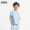 男女童圆领短袖针织衫夏季新款安奈儿童装EM521196 商品缩略图1