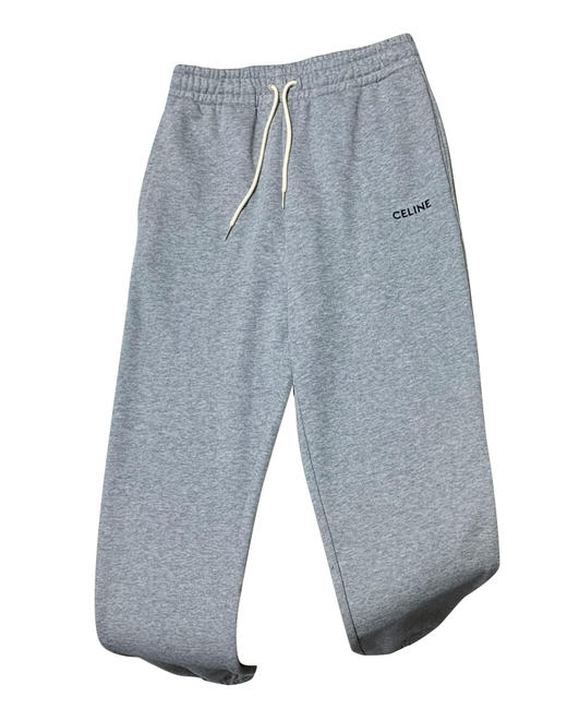 中性款刺绣棉质卫褲 商品图0