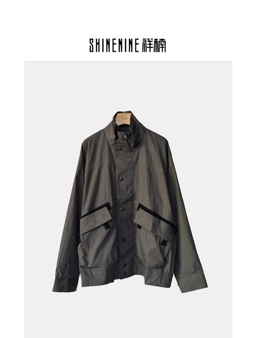 413572884大口袋休闲夹克 商品图0