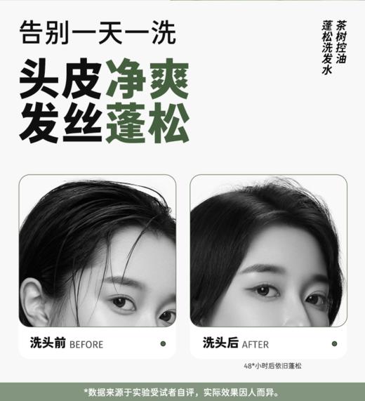 Befe茶树控油蓬松洗发水450ml 商品图1