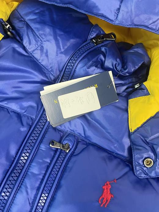 瑕疵POLO RALPH LAUREN 男士冬季保暖刺绣马标防风连帽亮面羽绒服 商品图5