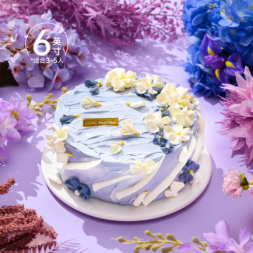 【浪漫主义】带你投身烂漫花海，享受蓝白相间的错落感 商品图1