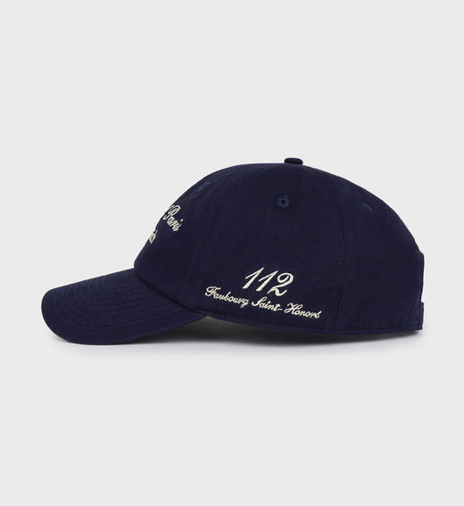 Sporty & Rich - Faubourg Hat - Navy/Cream - 女装 - 帽子 - 深蓝色/奶油色 商品图2