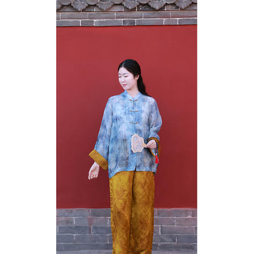 【2026东衣作】新中式上衣（25710092天久-设计师） 商品图1