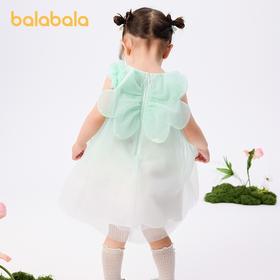 巴拉巴拉宝宝连衣裙儿童公主裙女童夏装2025新款甜美