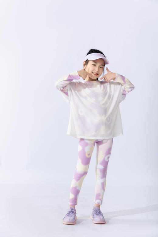 Amilife阿米日记速干轻运动系列水母衫+炫彩瑜伽裤 商品图4
