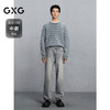 GXG男装 格纹毛衣男士宽松通勤针织衫 24年冬G24X204040 商品缩略图1