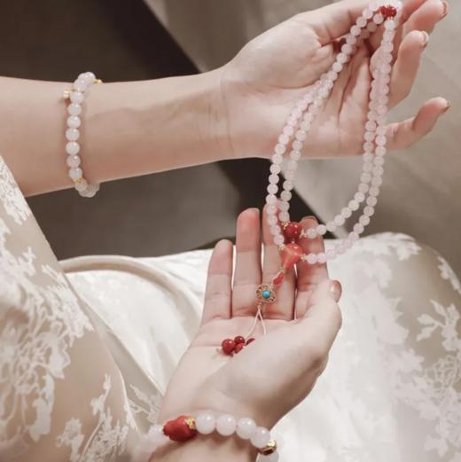 汀青野牛沟藕粉和田玉，罕见美人玉，藕粉轻衫映月华，佳人款步韵如纱 商品图9