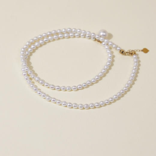 精品baby珠项链500910（白珠） 商品图3