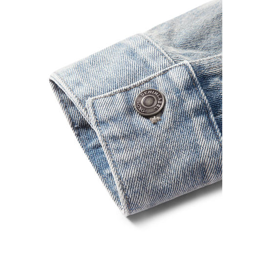 GXG男装 复古做旧刺绣牛仔夹克外套  秋季热卖#G24DE83018 商品图4