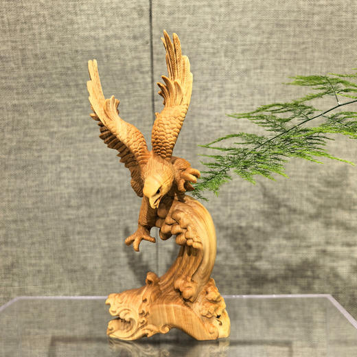 大展宏图°黄杨木摆件 商品图0