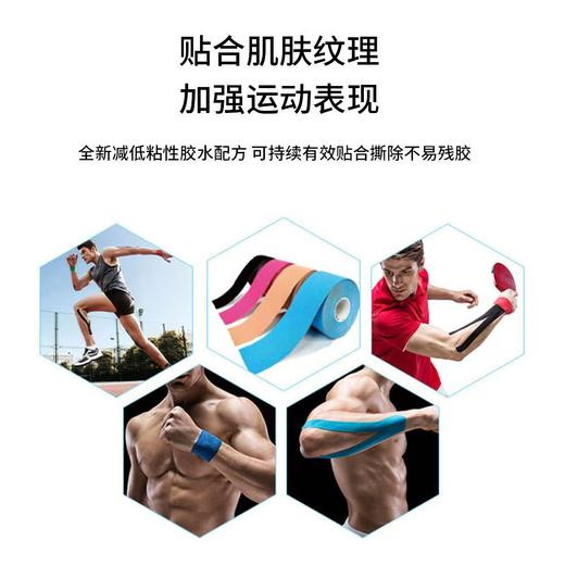 跑能运动肌效贴5米/粘力更足/出汗不掉/颜色绚丽 商品图6