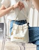香奈儿-23s春夏系列Antibazp皮mini22Bag白/金单肩包（HH） 商品缩略图3