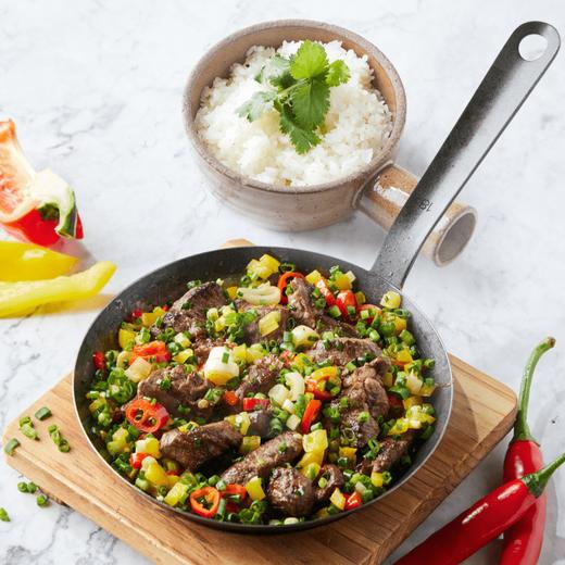 木姜子骰子牛肉饭 Guizhou Mujiangzi Steak Bites Rice 商品图0