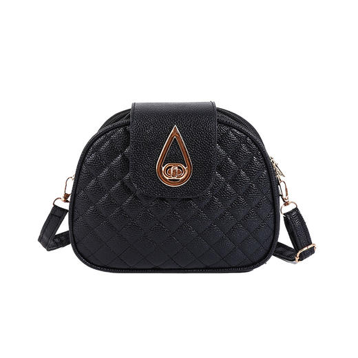 YD-6114小方包新款质感菱格时尚百搭韩版包单肩包女士斜挎包 商品图4