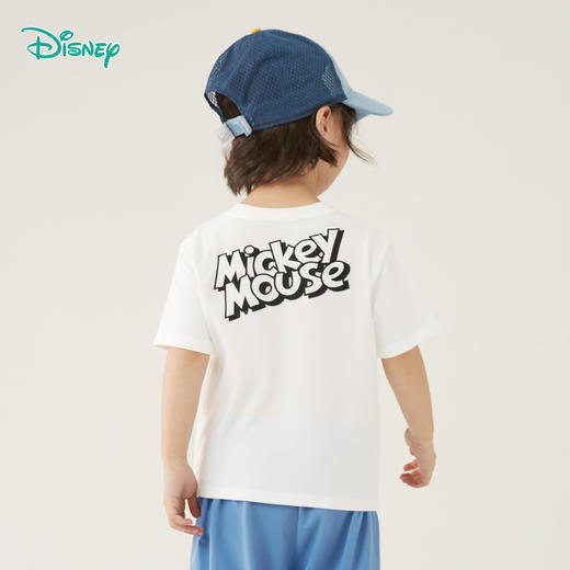 【5A抑菌纯棉T恤】迪士尼25夏季新款男女潮流米奇印花透气休闲短袖ZD2ES037* 商品图2
