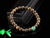 XY0111沉香翡翠18K金隔珠手串 商品缩略图1