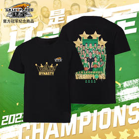辽宁飞豹男篮官方商品丨辽篮球员群星冠军T恤短袖夺冠珍藏纪念T恤