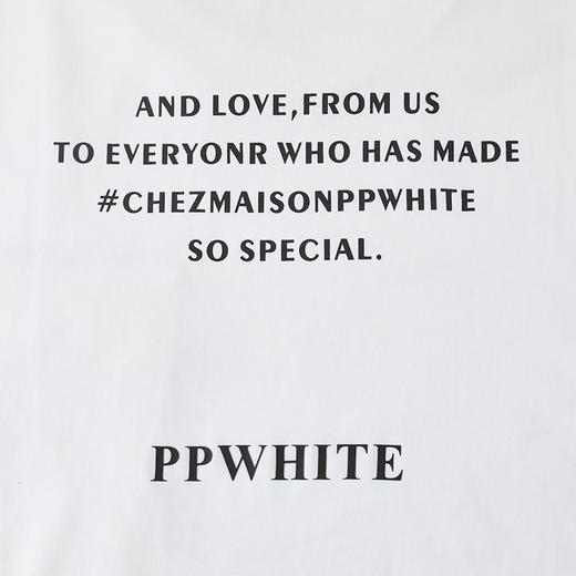 PP-WHITE 【T恤】 WTD0633153 商品图9