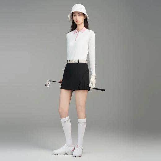 点此购买 迪桑特春秋季高尔夫女士长袖POLO衫 qk 312418 商品图6