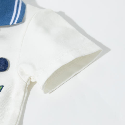 【米奇绅士风哈衣】迪士尼2025夏季新款男童亲肤短袖连体衣亲肤舒适爬服 商品图8