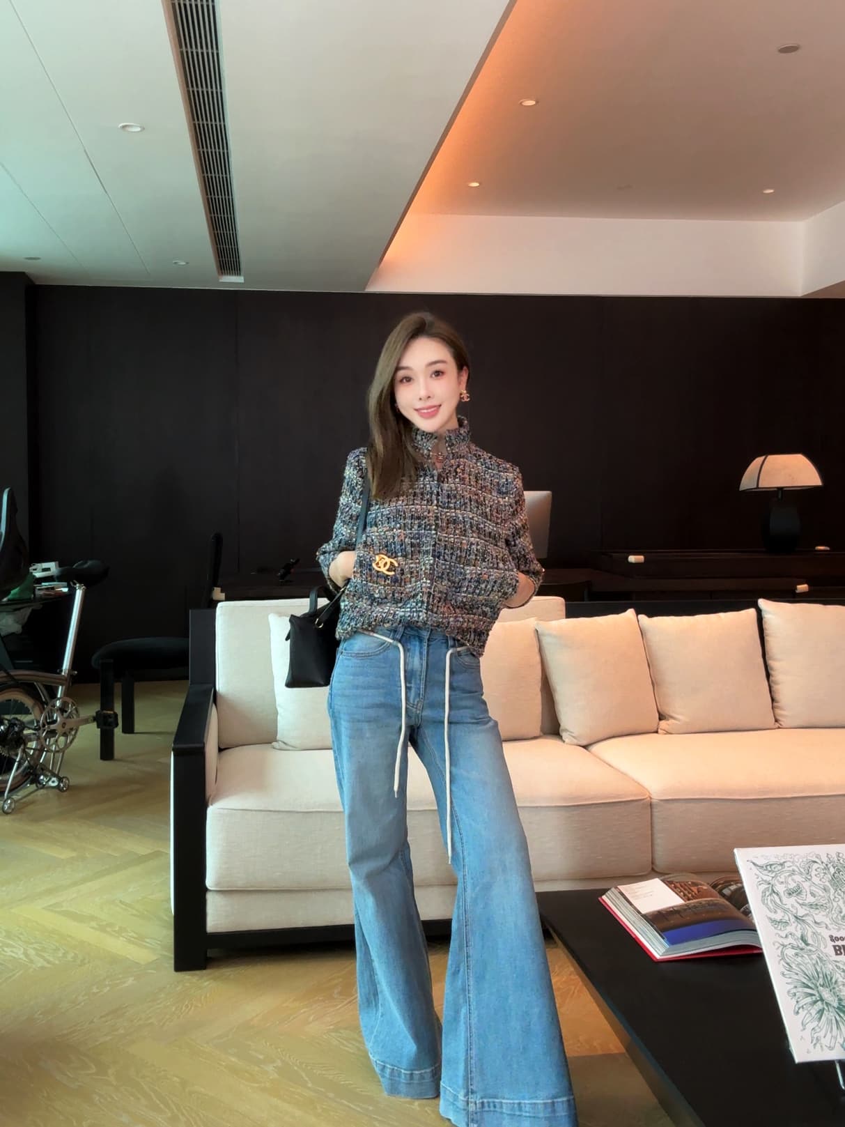 PIANAI冷小姐#  收藏级别中古经典系列小香/ 粗花呢中袖外套