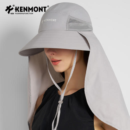 卡蒙 KM-6150  护颈一体防晒帽 商品图10