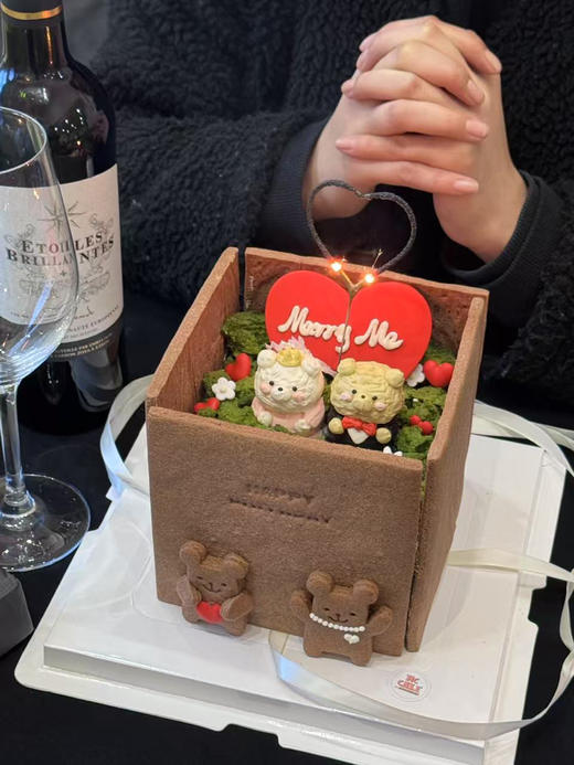 饼干惊喜盒子蛋糕/求婚蛋糕 商品图0