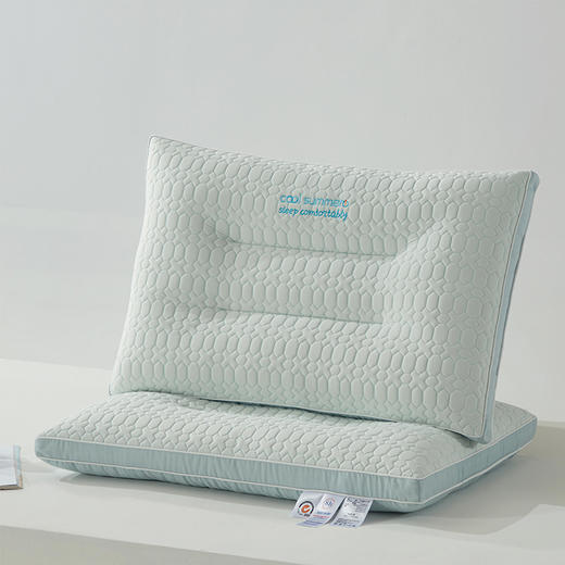 自然醒小冰皮凉感乳胶枕芯家用一对护颈椎枕助睡眠酒店学生宿舍夏凉枕头小整头男XK 商品图3