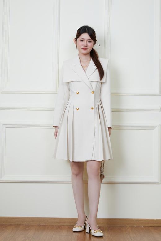 Le Malene 白色甜美气质西装连衣裙 19884 商品图2