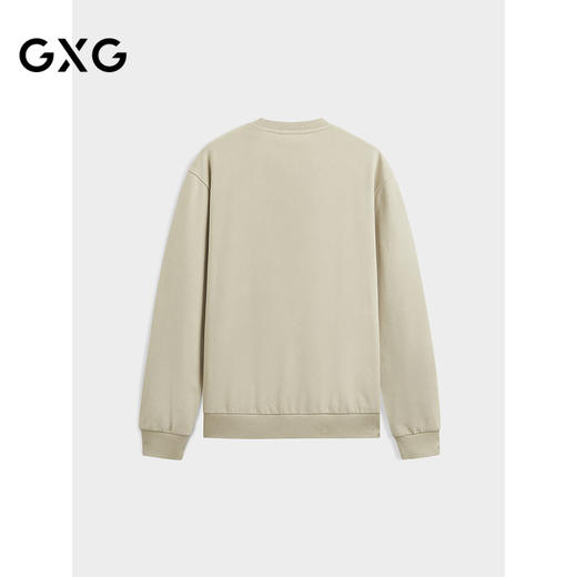 GXG男装  秋季热卖GXG男士撞色拼接不对称潮流圆领卫衣男时尚卫衣 商品图1