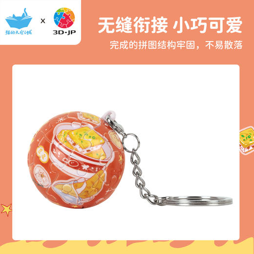 24片 钥匙扣拼图 A3921 武汉，江城过早 商品图2